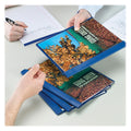 Smead Letter Recycled Report Cover, Blue, 8 1/2" Width x 11" Length, 25 / Box, SMD87452