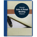 Smead Letter Recycled Report Cover, Blue, 8 1/2" Width x 11" Length, 25 / Box, SMD87452