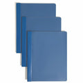 Smead Letter Recycled Report Cover, Dark Blue, 8 1/2" Width x 11" Length, 25 / Box, SMD87455