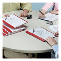 Smead Letter Recycled Report Cover, Red, 8 1/2" Width x 11" Length, 25 / Box, SMD87461