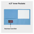 Smead Letter Recycled Pocket Folder, Yellow, 8 1/2" Width x 11" Length, 25 / Box, SMD87850
