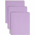 Smead Letter Recycled Pocket Folder, Lavender, 8 1/2" Width x 11" Length, 25 / Box, SMD87865