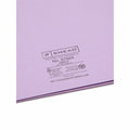 Smead Letter Recycled Pocket Folder, Lavender, 8 1/2" Width x 11" Length, 25 / Box, SMD87865