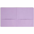 Smead Letter Recycled Pocket Folder, Lavender, 8 1/2" Width x 11" Length, 25 / Box, SMD87865