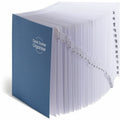 Smead Daily/Monthly Desk File/Sorter, Blue, 8.50" Width x 11" Length, SMD89235