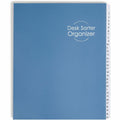 Smead Daily/Monthly Desk File/Sorter, Blue, 8.50" Width x 11" Length, SMD89235
