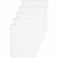 Smead Three-Ring Binder Index Dividers, White, 8.50" Width x 11" Length, 1 Box, SMD89415