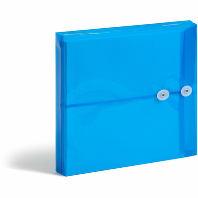 Smead Ultracolor Letter File Pocket, Blue, 8 1/2" Width x 11" Length, 5 / Pack, SMD89522