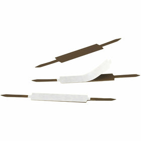 Smead Self-Adhesive Fasteners, Brown, 100 / Box, SMD68210
