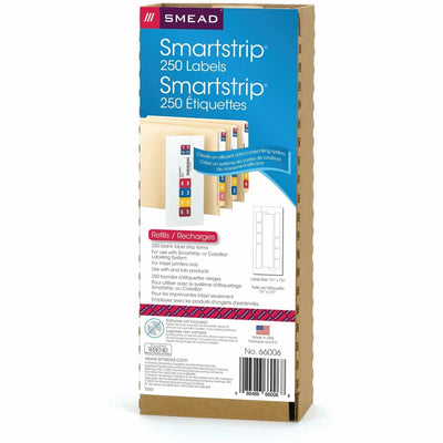 Smead Smartstrip Labeling System ColorBar Refill Labels, SMD66006