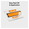 Smead BCCR Bar-Style Color-Coded Labels, Light Orange, 1 Roll, SMD67072