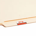 Smead BCCR Bar-Style Color-Coded Labels, Dark Orange, 1 Roll, SMD67073