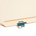 Smead BCCR Bar-Style Color-Coded Labels, Dark Green, 1 Roll, SMD67075