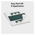 Smead BCCR Bar-Style Color-Coded Labels, Dark Green, 1 Roll, SMD67075