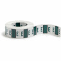 Smead BCCR Bar-Style Color-Coded Labels, Dark Green, 1 Roll, SMD67075