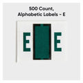 Smead BCCR Bar-Style Color-Coded Labels, Dark Green, 1 Roll, SMD67075