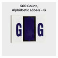 Smead BCCR Bar-Style Color-Coded Labels, Violet, 1 Roll, SMD67077