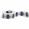 Smead BCCR Bar-Style Color-Coded Labels, Violet, 1 Roll, SMD67077