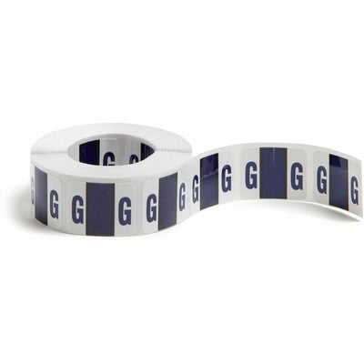 Smead BCCR Bar-Style Color-Coded Labels, Violet, 1 Roll, SMD67077