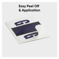 Smead BCCR Bar-Style Color-Coded Labels, Violet, 1 Roll, SMD67077