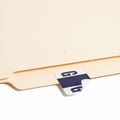 Smead BCCR Bar-Style Color-Coded Labels, Violet, 1 Roll, SMD67077