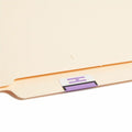 Smead BCCR Bar-Style Color-Coded Labels, Lavender, 1 Roll, SMD67078