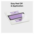 Smead BCCR Bar-Style Color-Coded Labels, Lavender, 1 Roll, SMD67078