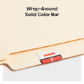 Smead BCCR Bar-Style Color-Coded Labels, Pink, 1 Roll, SMD67079