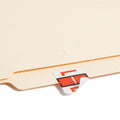 Smead BCCR Bar-Style Color-Coded Labels, Dark Orange, 1 Roll, SMD67082