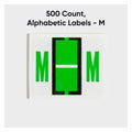 Smead BCCR Bar-Style Color-Coded Labels, Light Green, 1 Roll, SMD67083