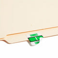 Smead BCCR Bar-Style Color-Coded Labels, Light Green, 1 Roll, SMD67083