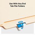 Smead BCCR Bar-Style Color-Coded Labels, Blue, 1 Roll, SMD67085