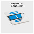 Smead BCCR Bar-Style Color-Coded Labels, Blue, 1 Roll, SMD67085