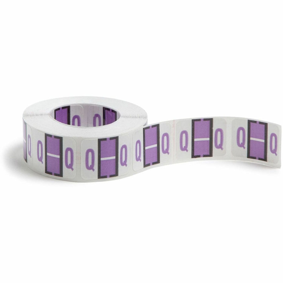 Smead BCCR Bar-Style Color-Coded Labels, Lavender, 1 Roll, SMD67087