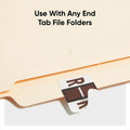 Smead BCCR Bar-Style Color-Coded Labels, Brown, 1 Roll, SMD67088