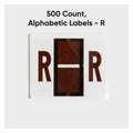 Smead BCCR Bar-Style Color-Coded Labels, Brown, 1 Roll, SMD67088