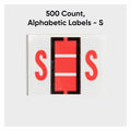 Smead BCCR Bar-Style Color-Coded Labels, Pink, 1 Roll, SMD67089