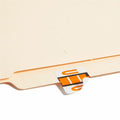 Smead BCCR Bar-Style Color-Coded Labels, Light Orange, 1 Roll, SMD67091