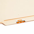 Smead BCCR Bar-Style Color-Coded Labels, Light Orange, 1 Roll, SMD67091
