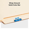 Smead BCCR Bar-Style Color-Coded Labels, Blue, 1 Roll, SMD67094
