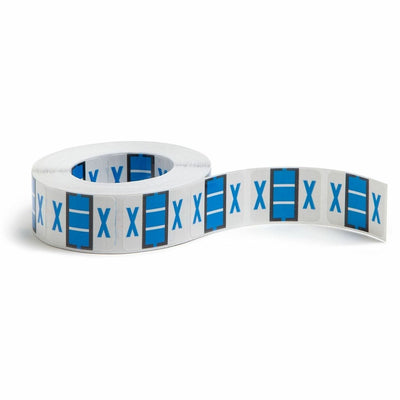 Smead BCCR Bar-Style Color-Coded Labels, Blue, 1 Roll, SMD67094
