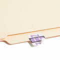 Smead BCCR Bar-Style Color-Coded Labels, Lavender, 1 Roll, SMD67096