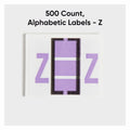 Smead BCCR Bar-Style Color-Coded Labels, Lavender, 1 Roll, SMD67096