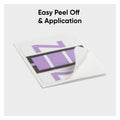 Smead BCCR Bar-Style Color-Coded Labels, Lavender, 1 Roll, SMD67096