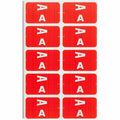 Smead AlphaZ ACCS Color-Coded Labels, Assorted, 2200 / Box, SMD67170