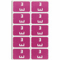 Smead AlphaZ ACCS Color-Coded Labels, Purple, 1 Pack, SMD67175