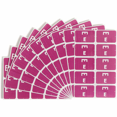 Smead AlphaZ ACCS Color-Coded Labels, Purple, 1 Pack, SMD67175