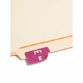Smead AlphaZ ACCS Color-Coded Labels, Purple, 1 Pack, SMD67175