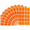 Smead AlphaZ ACCS Color-Coded Labels, Orange, 1 Pack, SMD67176
