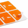 Smead AlphaZ ACCS Color-Coded Labels, Orange, 1 Pack, SMD67176